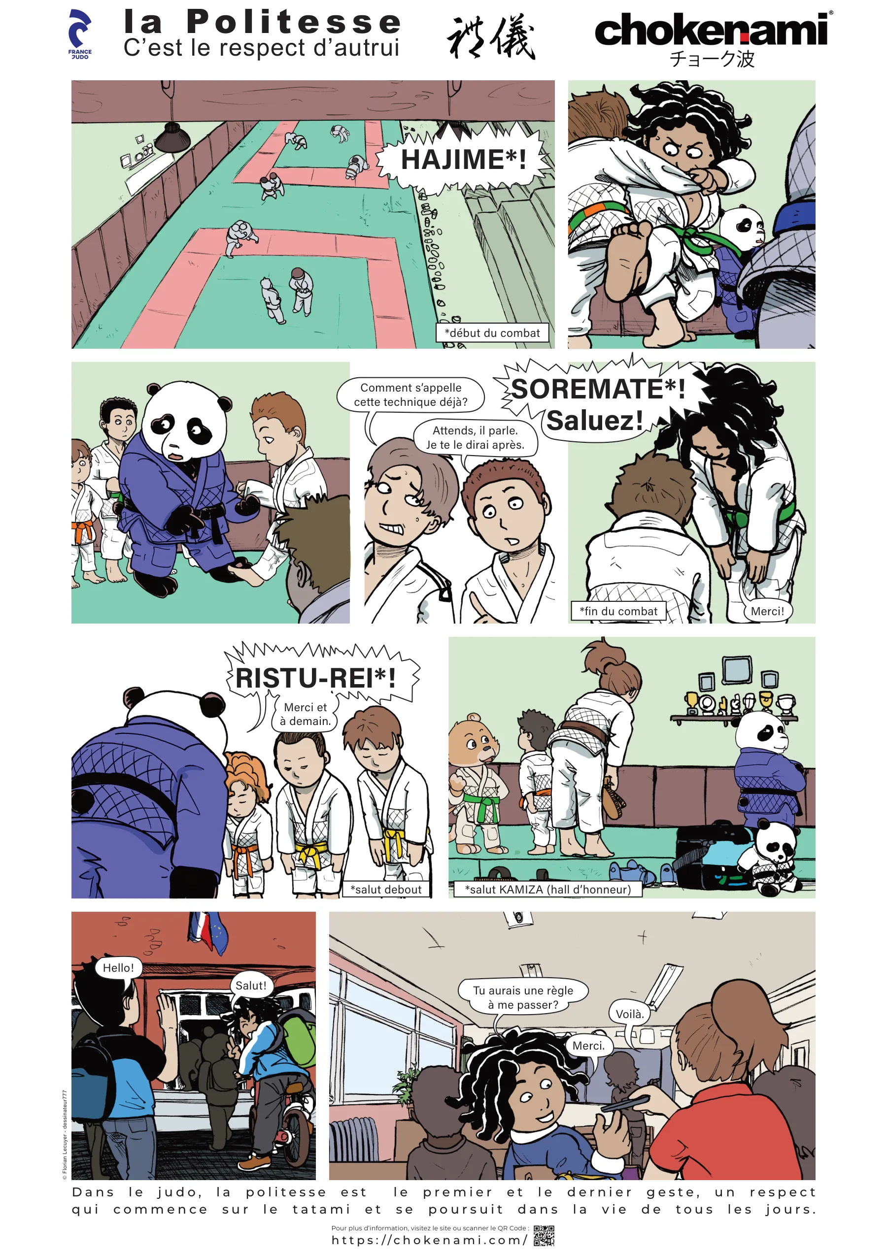 Le code moral en manga : la Politesse