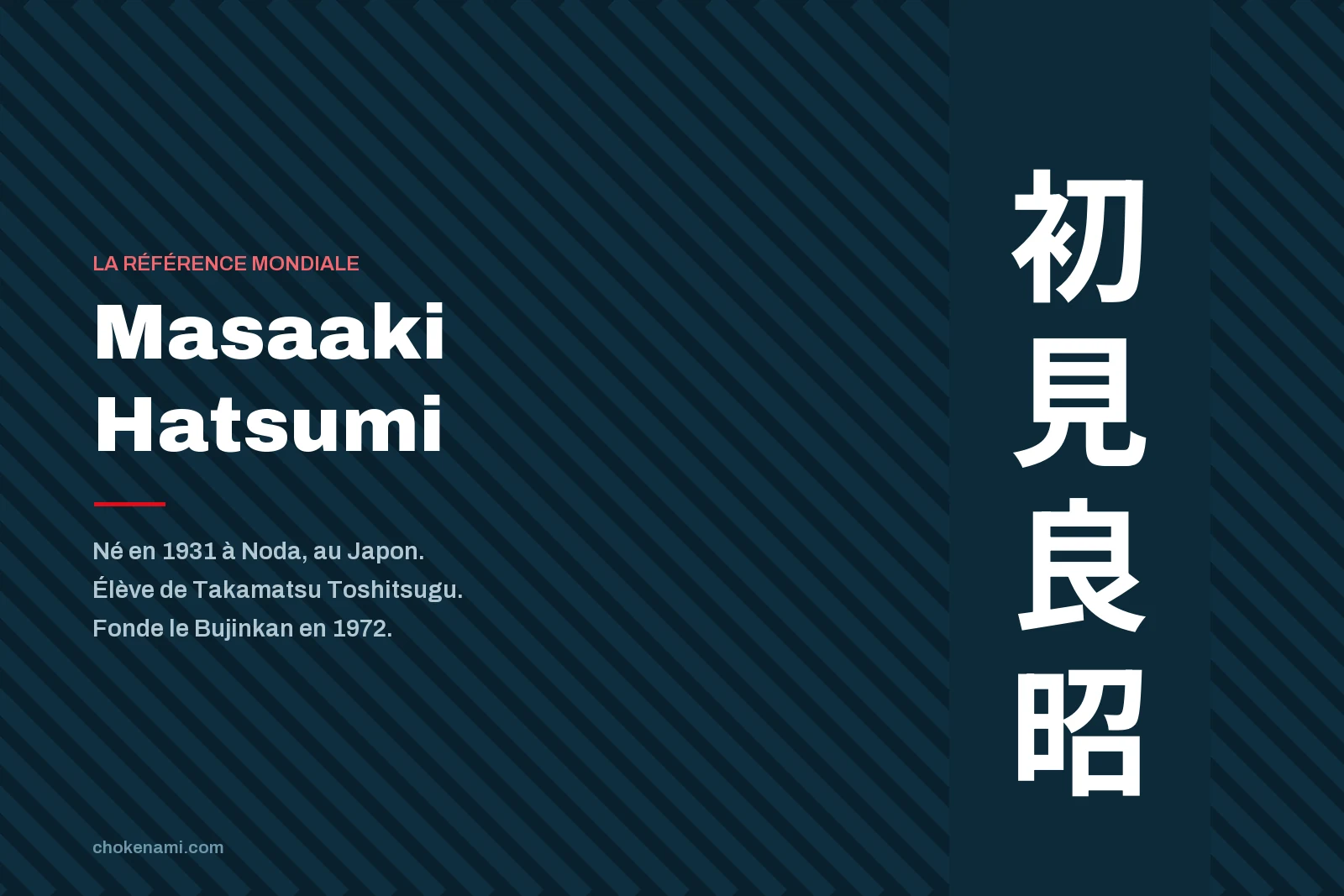 Masaaki Hatsumi, la référence mondiale du ninjutsu