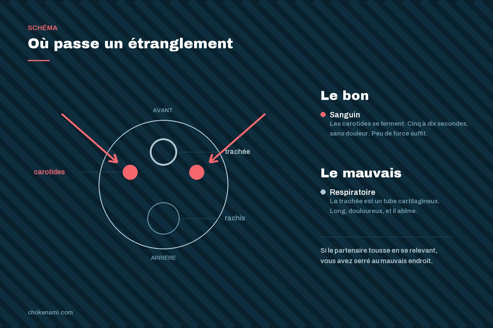L’étranglement, ce qui se passe vraiment